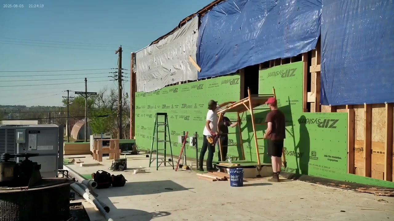 1891 Building East Wall Renovation
