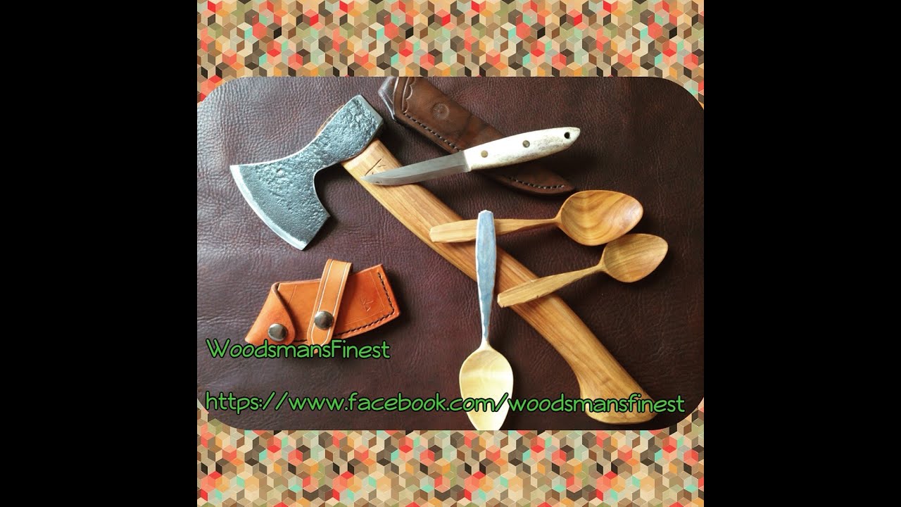 The Triple-C Method of Spoon Carving - by - Woodsmans Finest  (Axe Work Part I)
