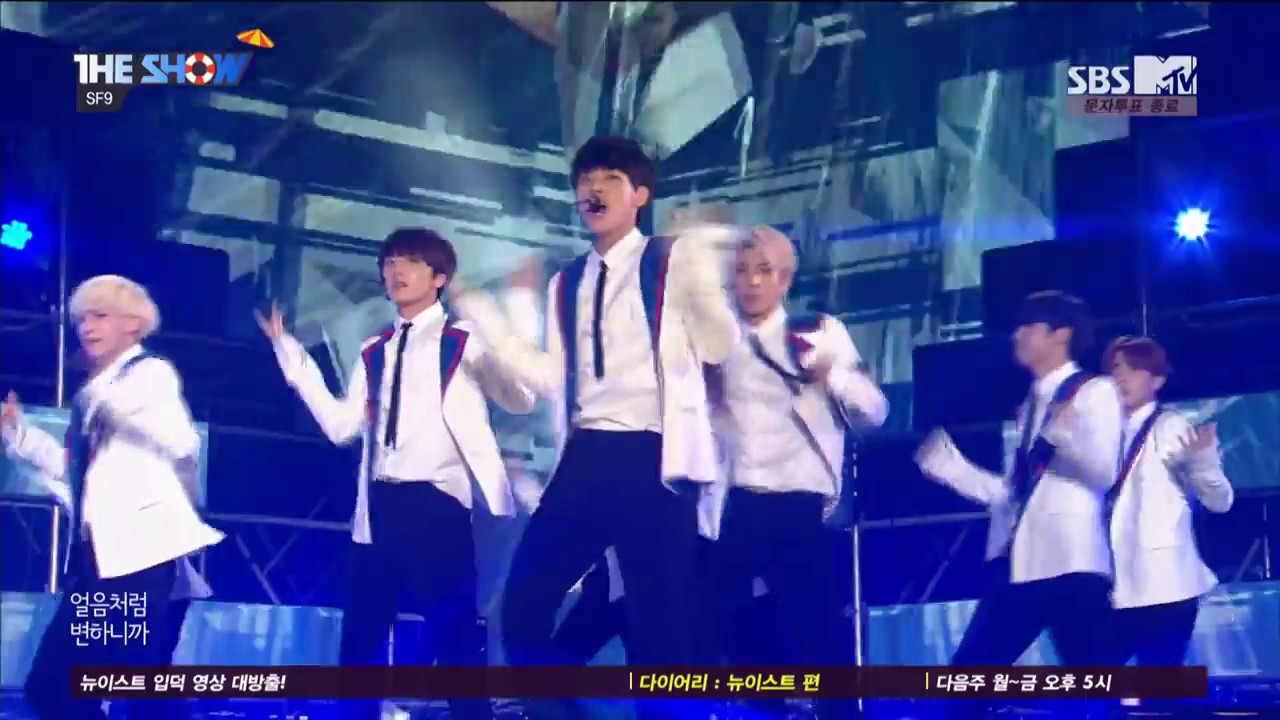 170725 #SF9 - Easy Love @ SBS The Show K Pop Super Concert