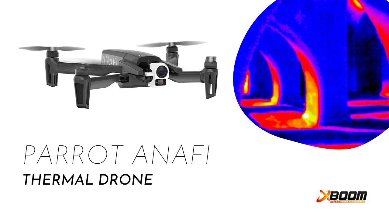 The Parrot Anafi Ultracompact thermal drone.