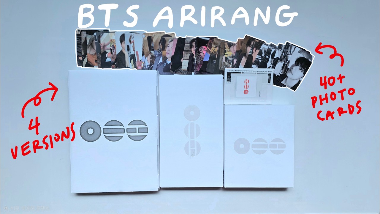 РАСПАКОВКА АЛЬБОМА BTS ARIRANG (предзаказ Weverse)