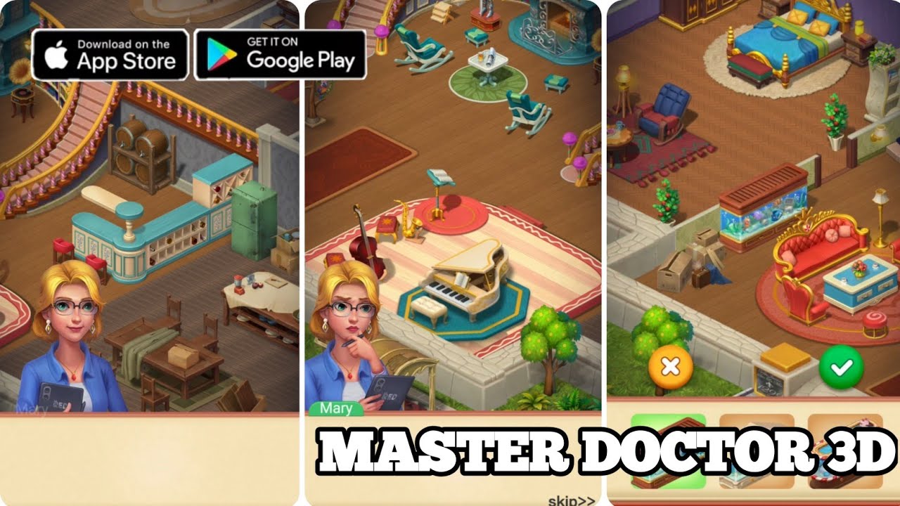 Bubble Shooter Home Design Gameplay Walkthrough All Levels Android iOS MYN