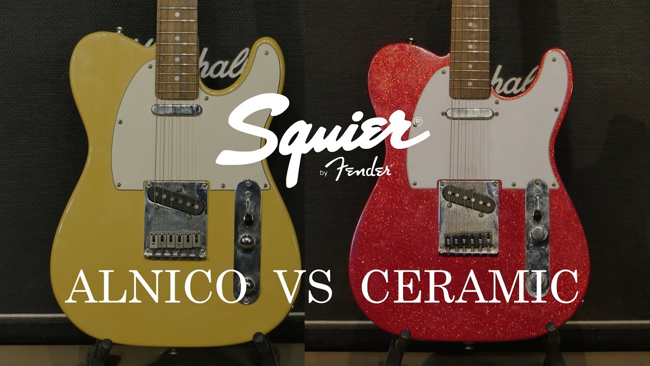 Squire Alnico VS Ceramic Telecaster Comparison