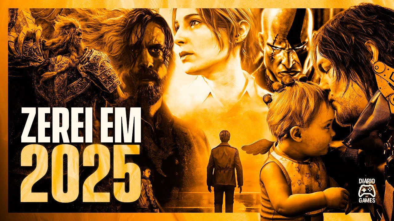 Alguns JOGOS BONS e RUINS que ZEREI em 2025!