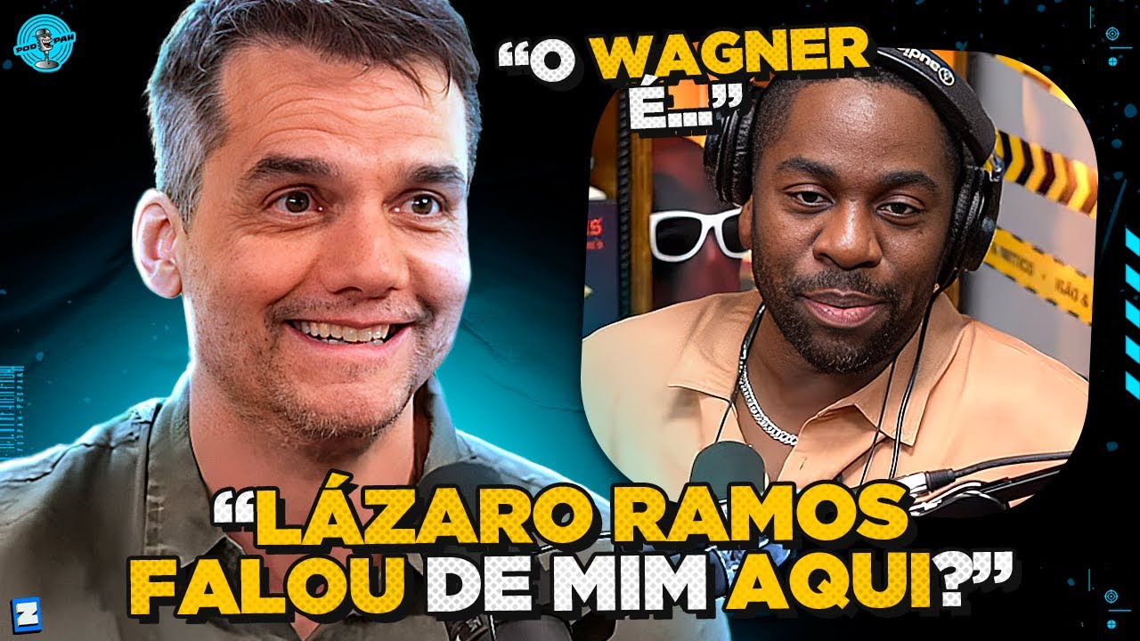 WAGNER MOURA responde LÁZARO RAMOS no PODPAH