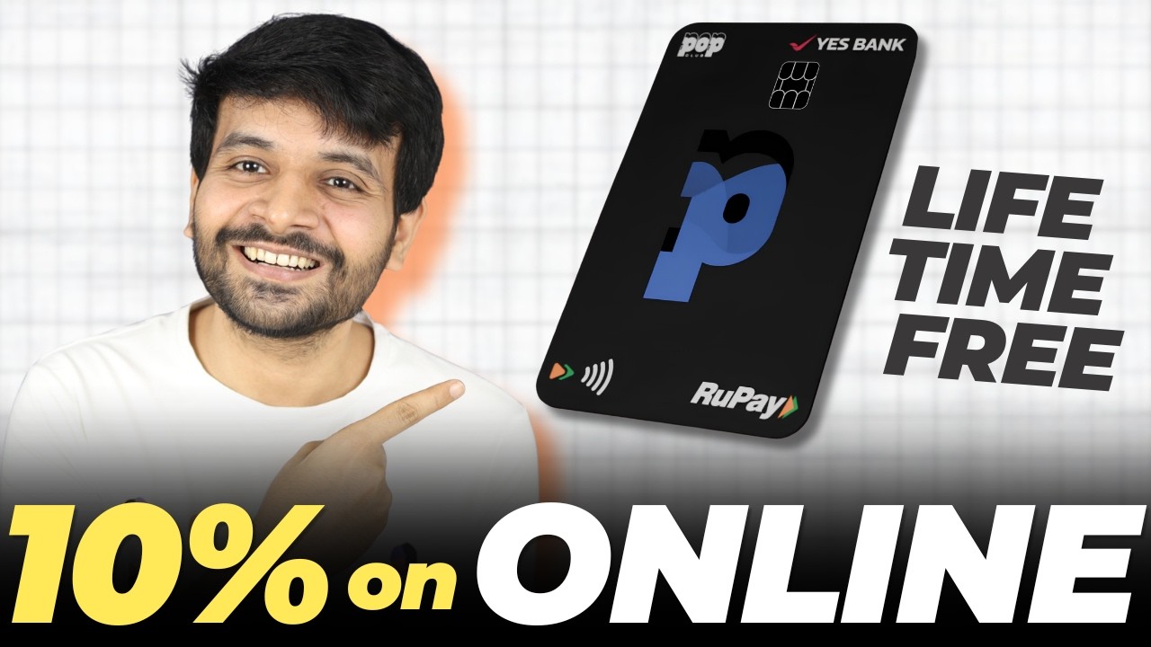 Yes POPclub Credit Card | 10% Rewards on Online Spends | LIFETIME FREE