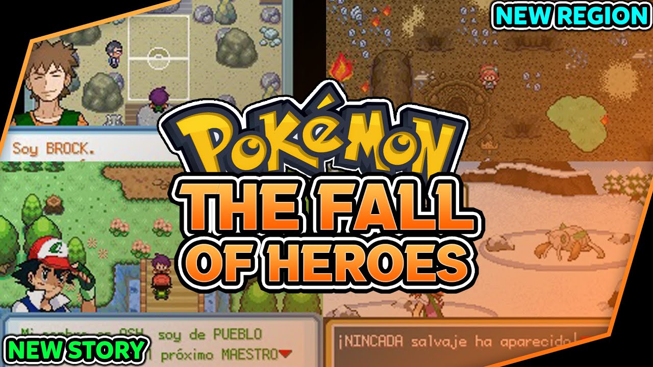 Completed Pokemon Game With Anime Characters, Physical Split, Sidequests, New Story & Region! [GBA]