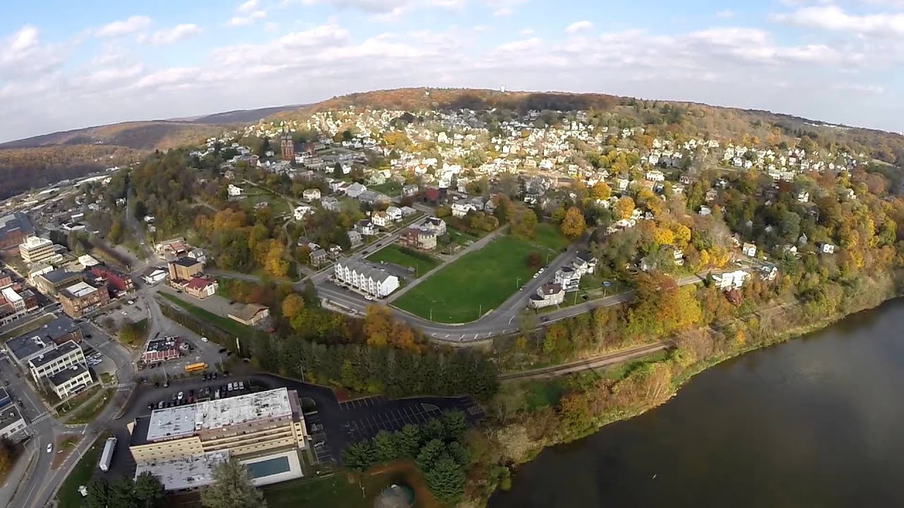 Oil City, PA - Aerial View