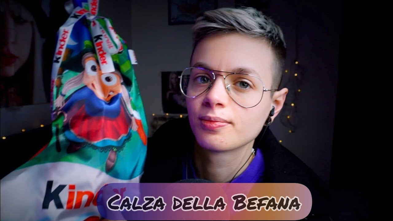 Vi MOSTRO e MANGIO i DOLCI nella CALZA della BEFANA 🍭🍫 | ASMR ITA