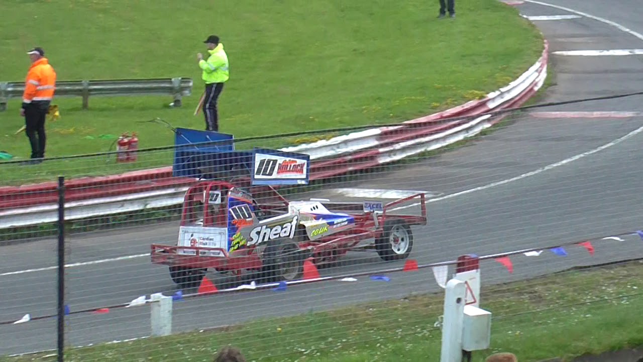 Brisca V8 Hotstox- Hednesford Hills Raceway 16.6.2019 Heat 2