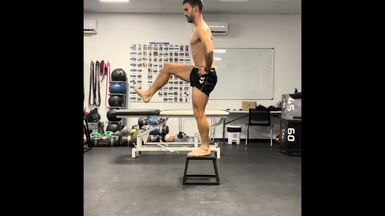 Step over hurdle test