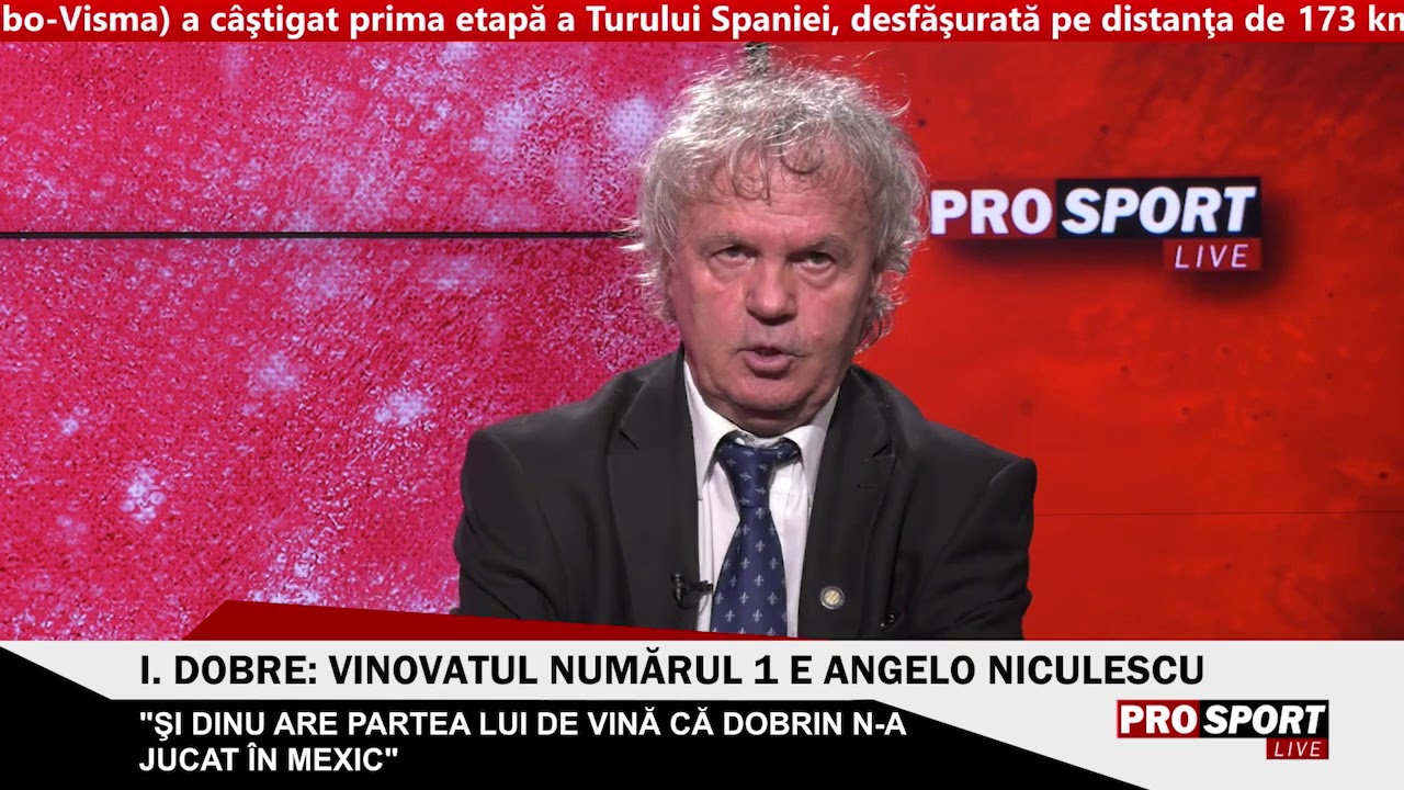 Ilie Dobre: ”Într-un duel cu Dobrin, Hagi și Balaci n-ar fi atins balonul”
