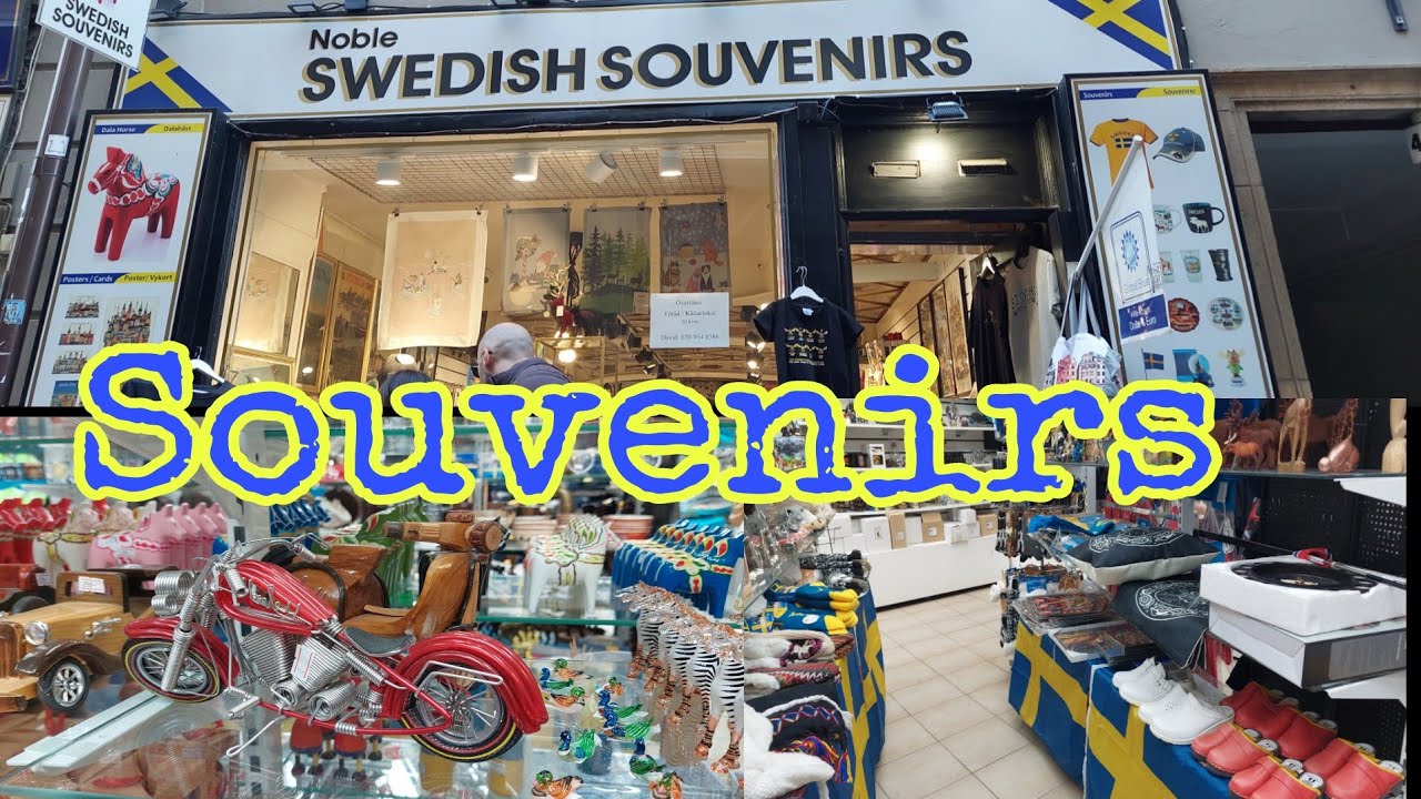 Stockholm, Sweden Souvenirs Shop ||Eleksa Finoy #finland #sweden