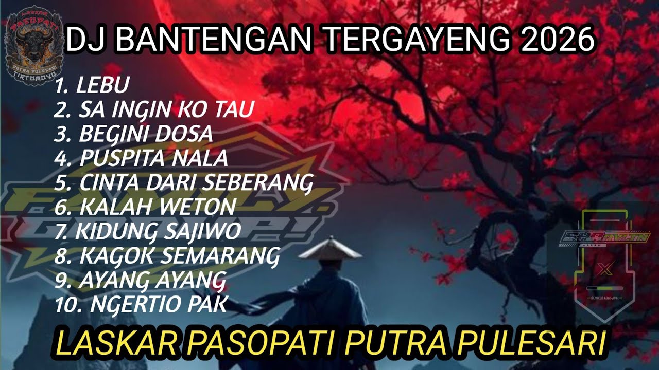 DJ Bantengan Full Album Nonstop 🔥 Laskar Pasopati Paling Viral
