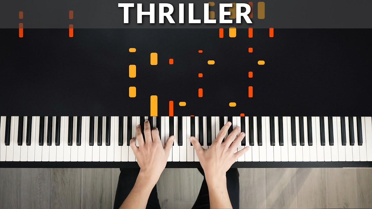 Thriller - Michael Jackson | Tutorial of my Piano Cover