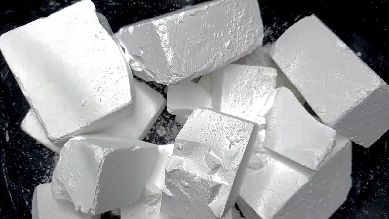 FLUFFIEST PJ BLOCKS fresh gym chalk plain jane soft fluffy asmr sleep aid oddly satisfying video