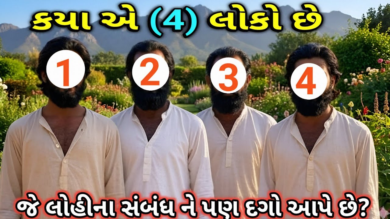 આ ચાર પ્રકારના માણશો લોહીના સંબંધ ને પણ દગો આપે છે ।।Life Lesson story।।Lok varta Gujarati