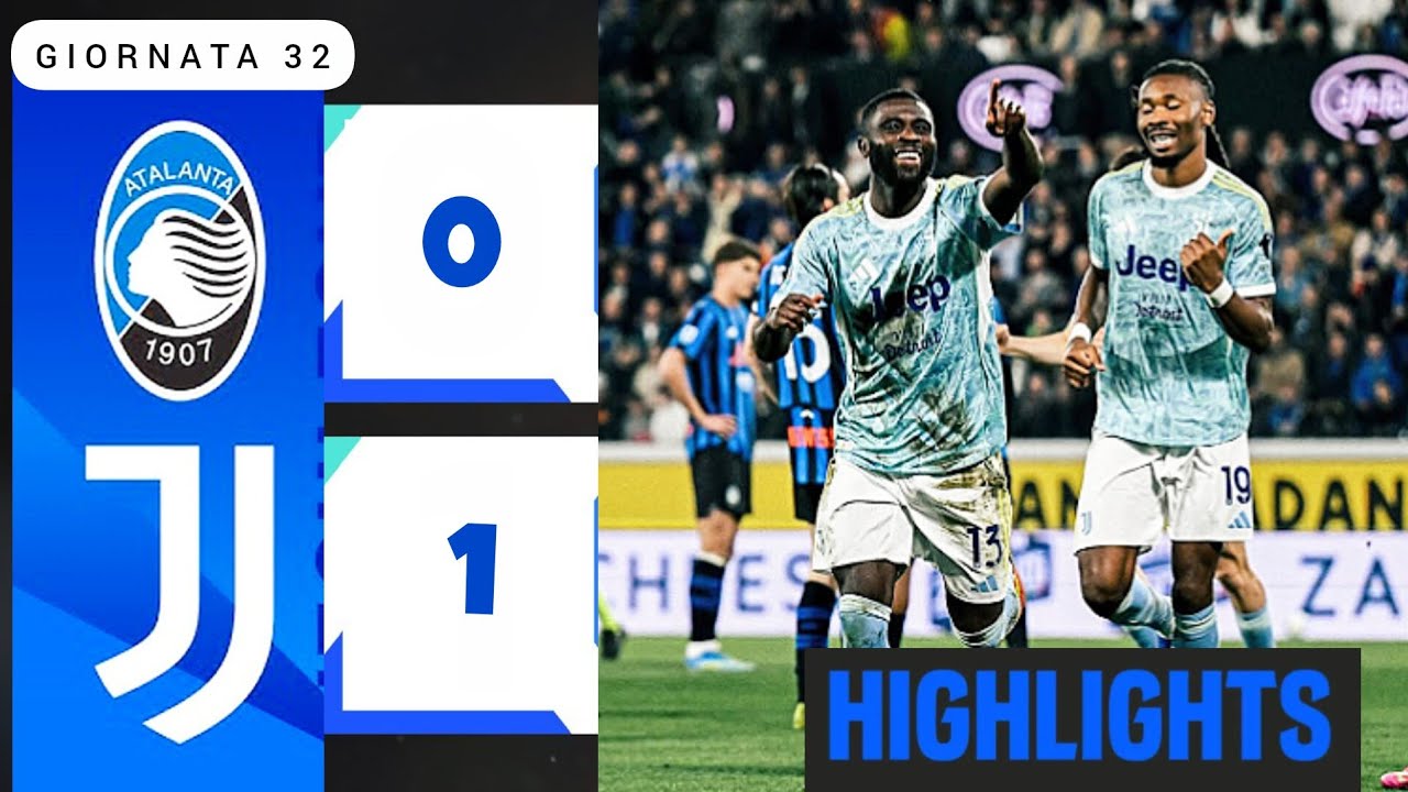 Atalanta Juventus (0-1) Gli Highlights | Serie A 2026 | Atalanta-Juve | Gol Boga | juve atalanta 