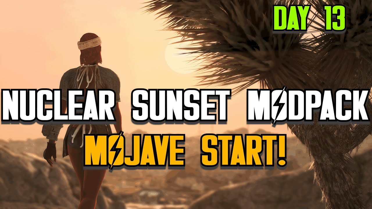 Playing Fallout 3 and New Vegas Remaster (Nuclear Sunset TTW)