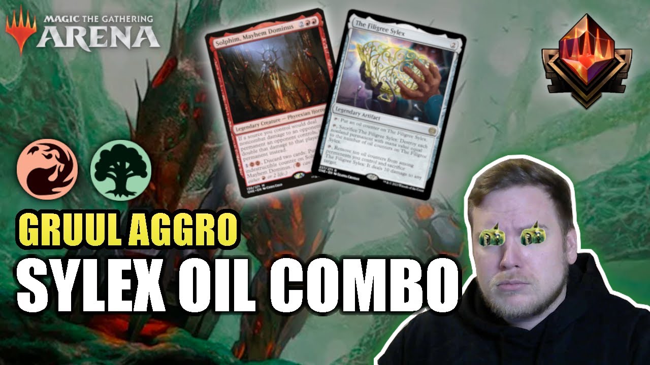 🔥🌳  AMAZING 20 DMG COMBO with Gruul Oil Aggro in Standard Phyrexia: All Will Be One  Bo1 [MTG ARENA]