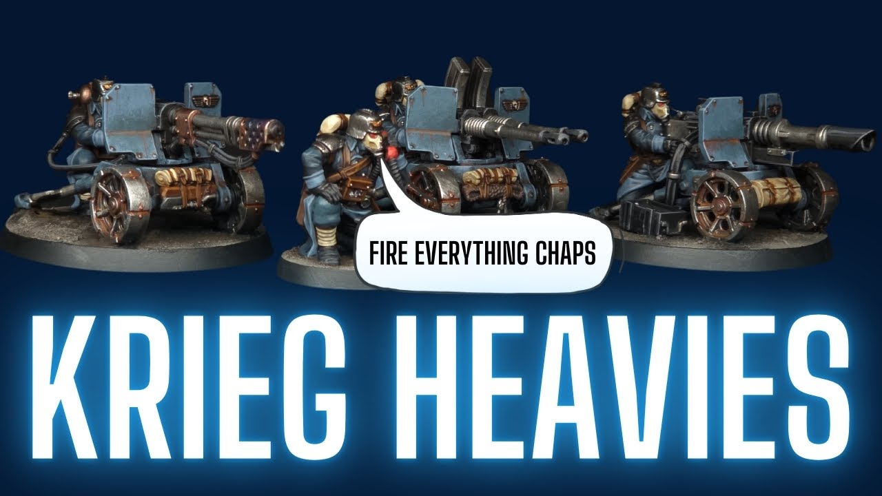 How to Paint Death Korps of Krieg Heavy Weapons