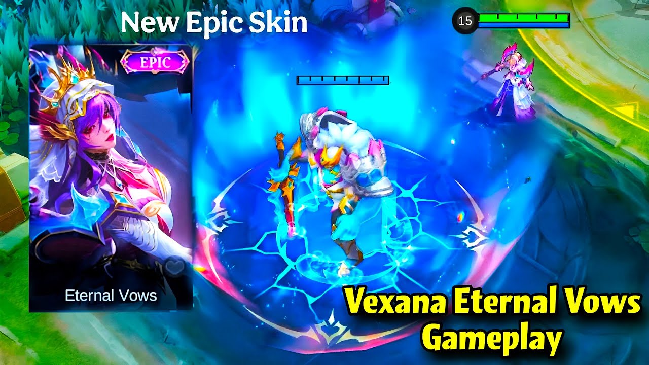 VEXANA NEW EPIC SKIN GAMEPLAY‼️💜 Eternal Vows🔮
