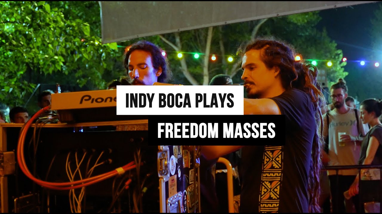 Indy Boca plays Freedom Masses - @internationaldubgathering @indybocasoundsystem