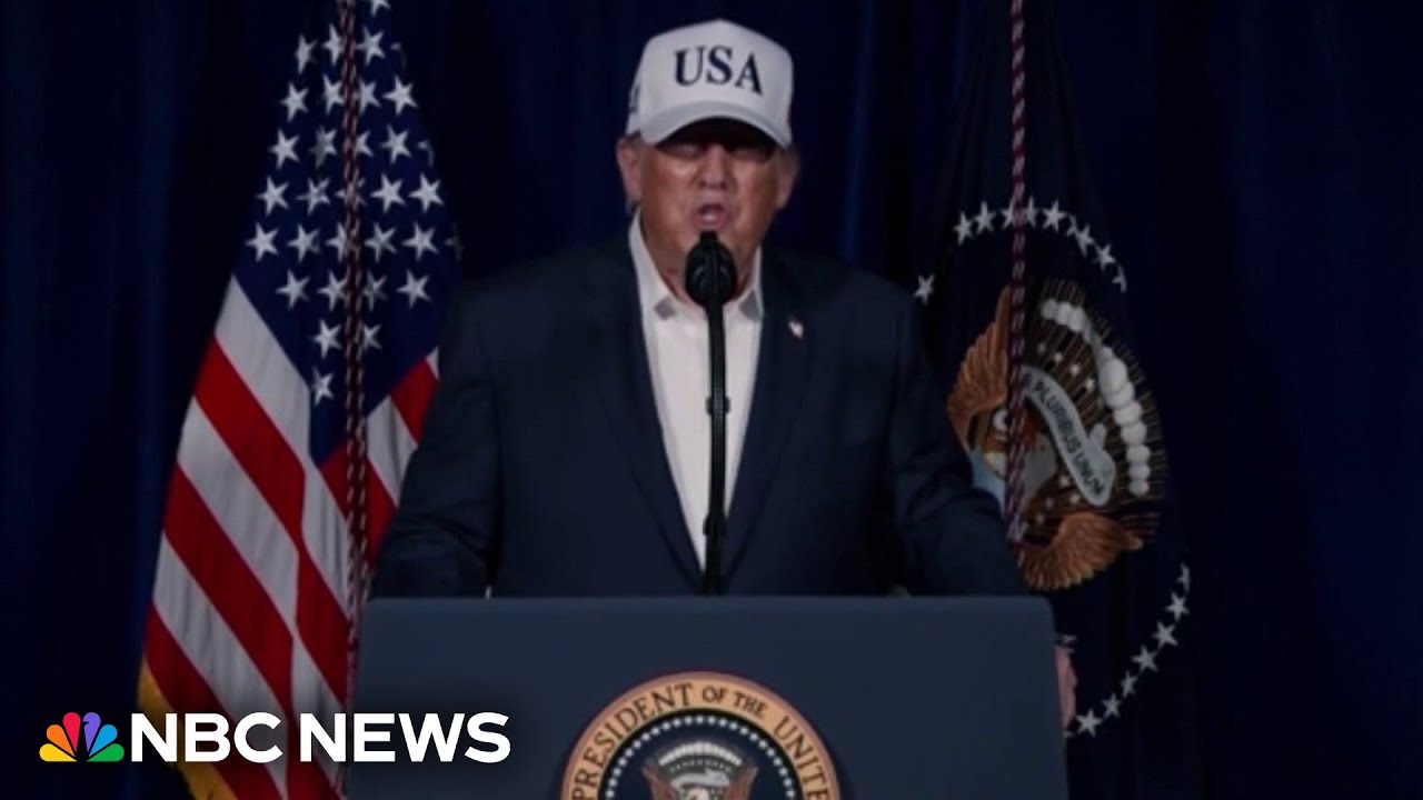 Inside President Trump’s recorded message on Iran strikes