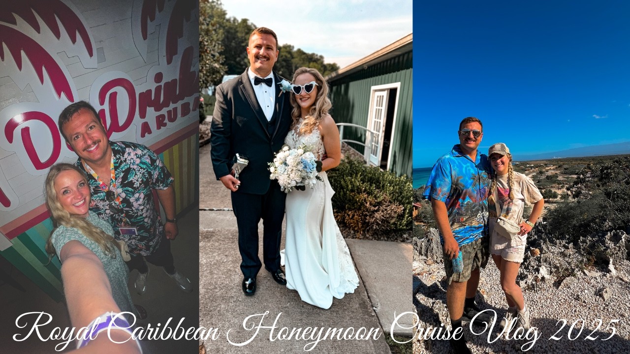 ROYAL CARIBBEAN HONEYMOON CRUISE AUG 2025 - Oasis of the Seas, my first cruise, 4 port days, & more!