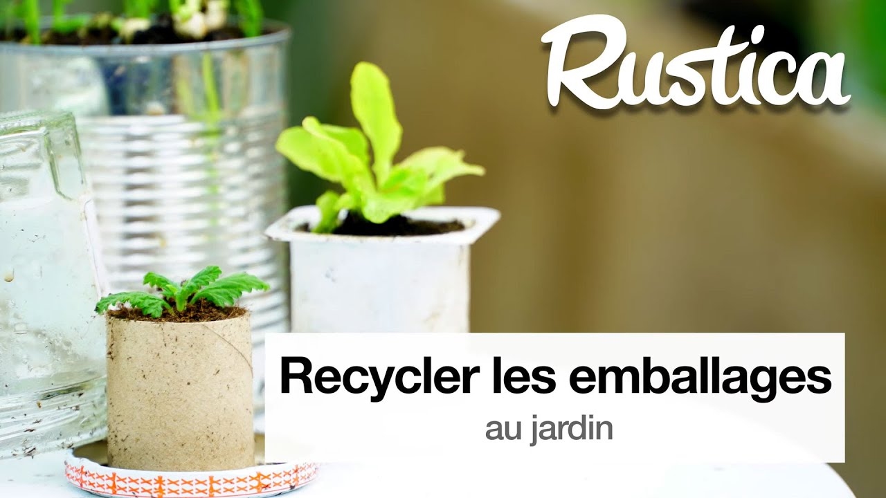 Recycler les emballages au jardin