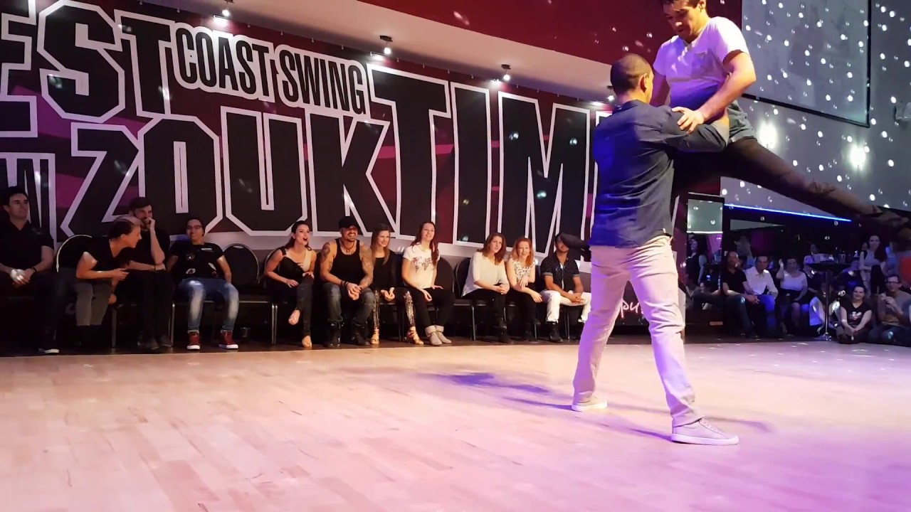 WestZoukTime 2017 - Kadu Pires & Ludovic Pelegrin Pardou - funny crossover Jack&Jill (WCS & Zouk)