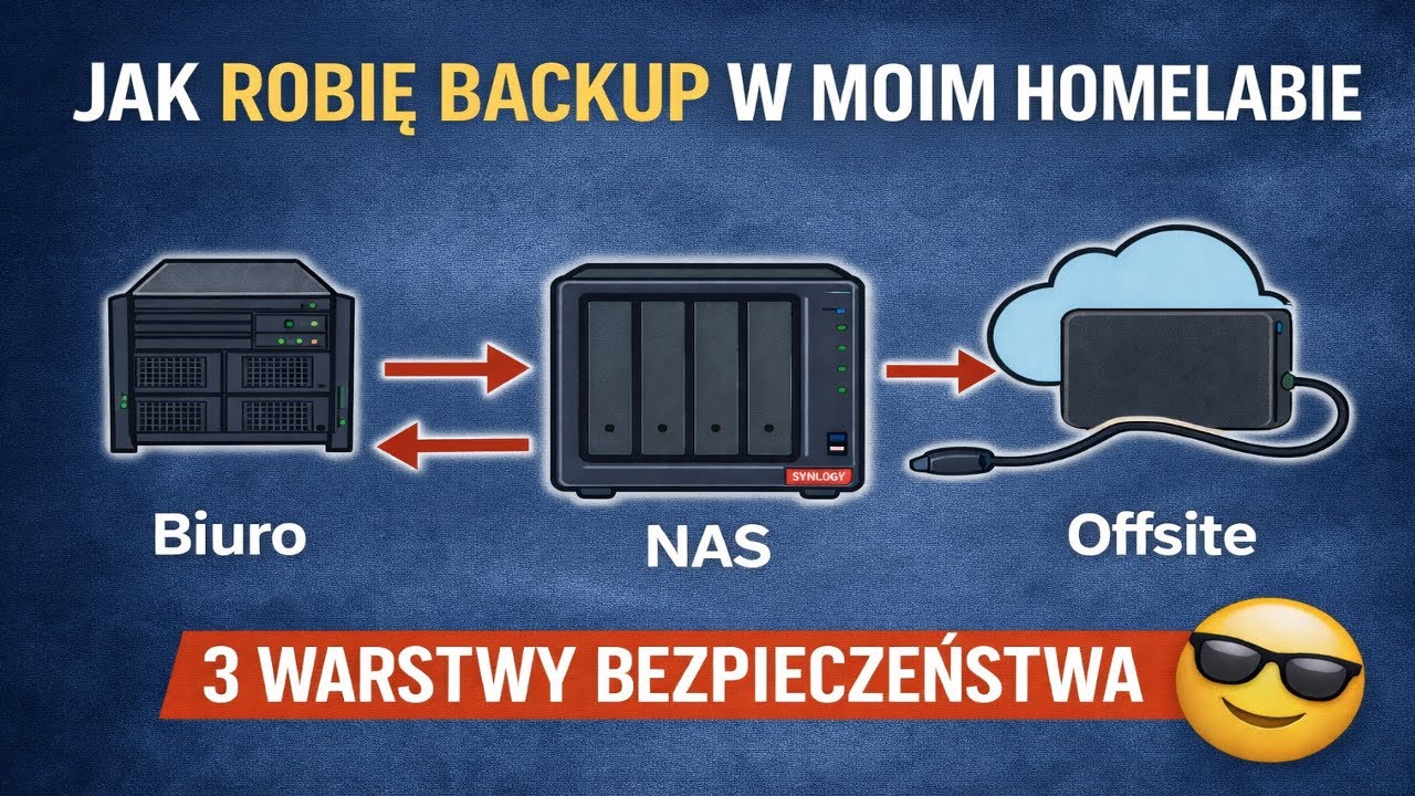 Backup który Cię uratuje! – mój setup krok po kroku