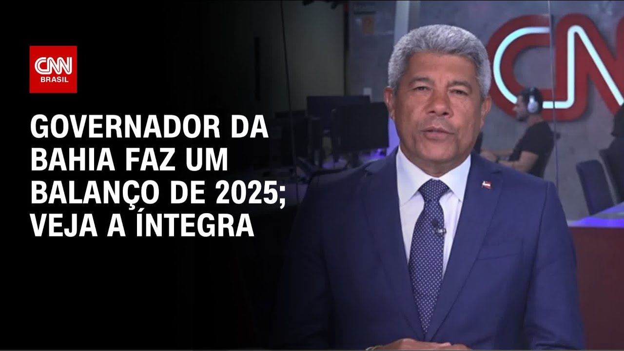 Jer&ocirc;nimo Rodrigues faz um balan&ccedil;o de 2025; veja a &iacute;ntegra | CNN PRIME TIME