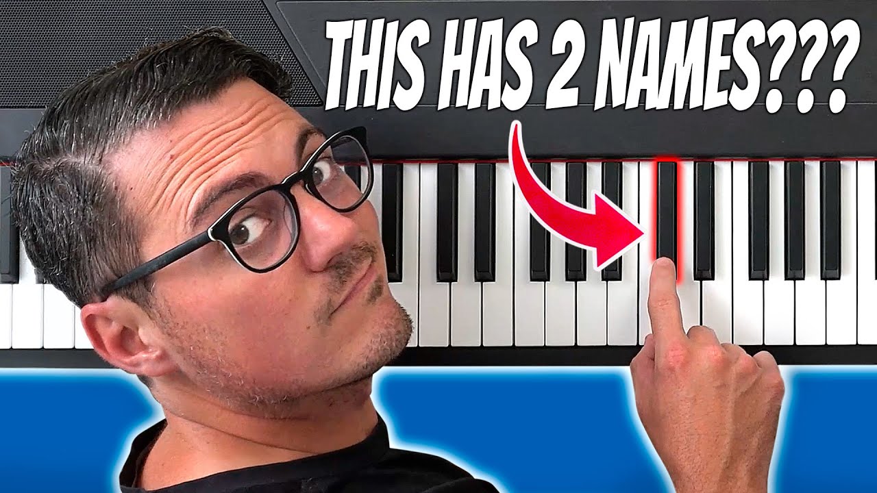 Why Black Notes Have More Than One Name (Music Theory 101 Part 9)