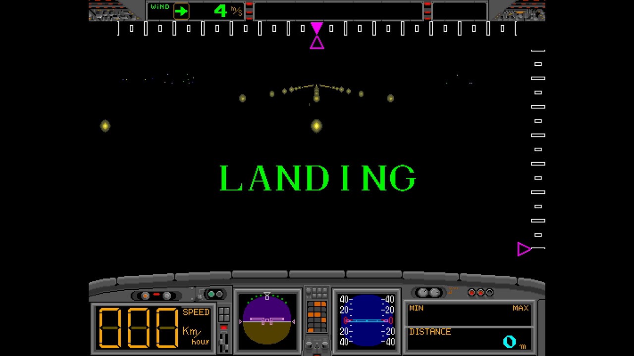 TAITO Midnight Landing / Score:760 ALL