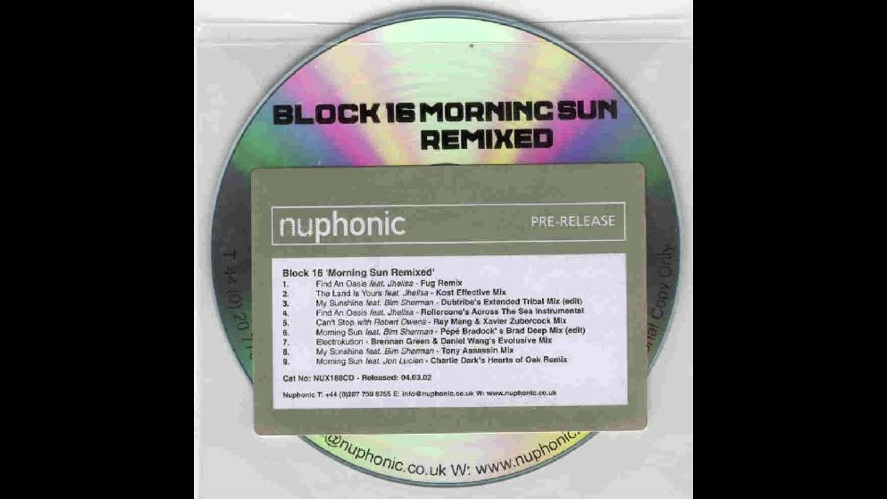 Block 16 feat. Jhelisa - The Land Is Yours (Kost Effective Mix) (2002)