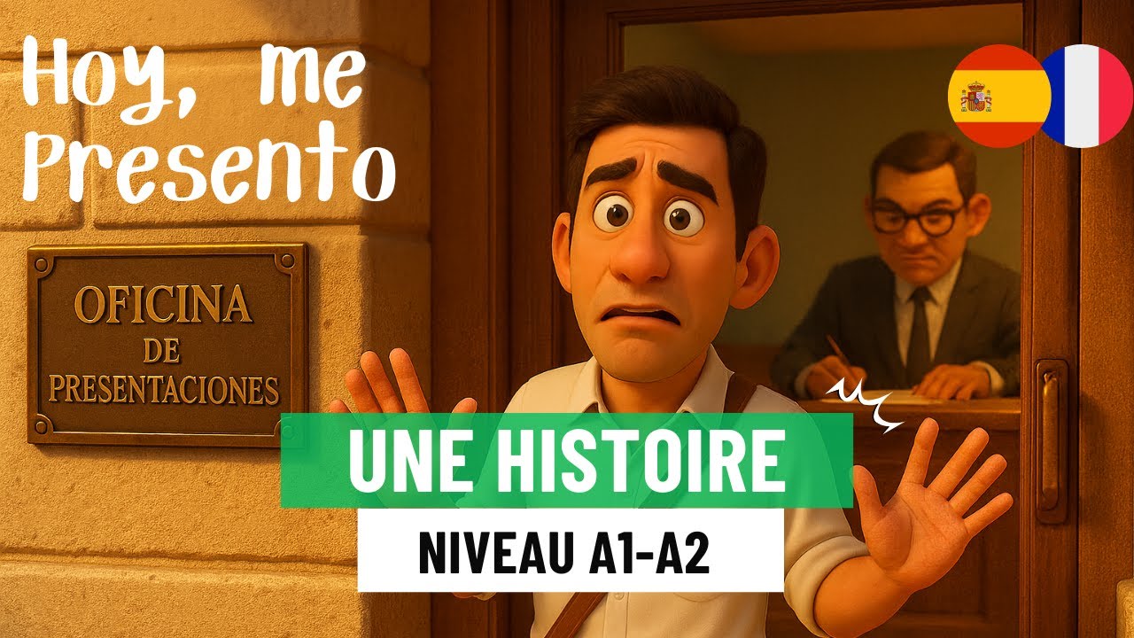 Apprends à te présenter en espagnol | Une histoire simple pour débutants (A1/A2) + PDF Vocabulaire