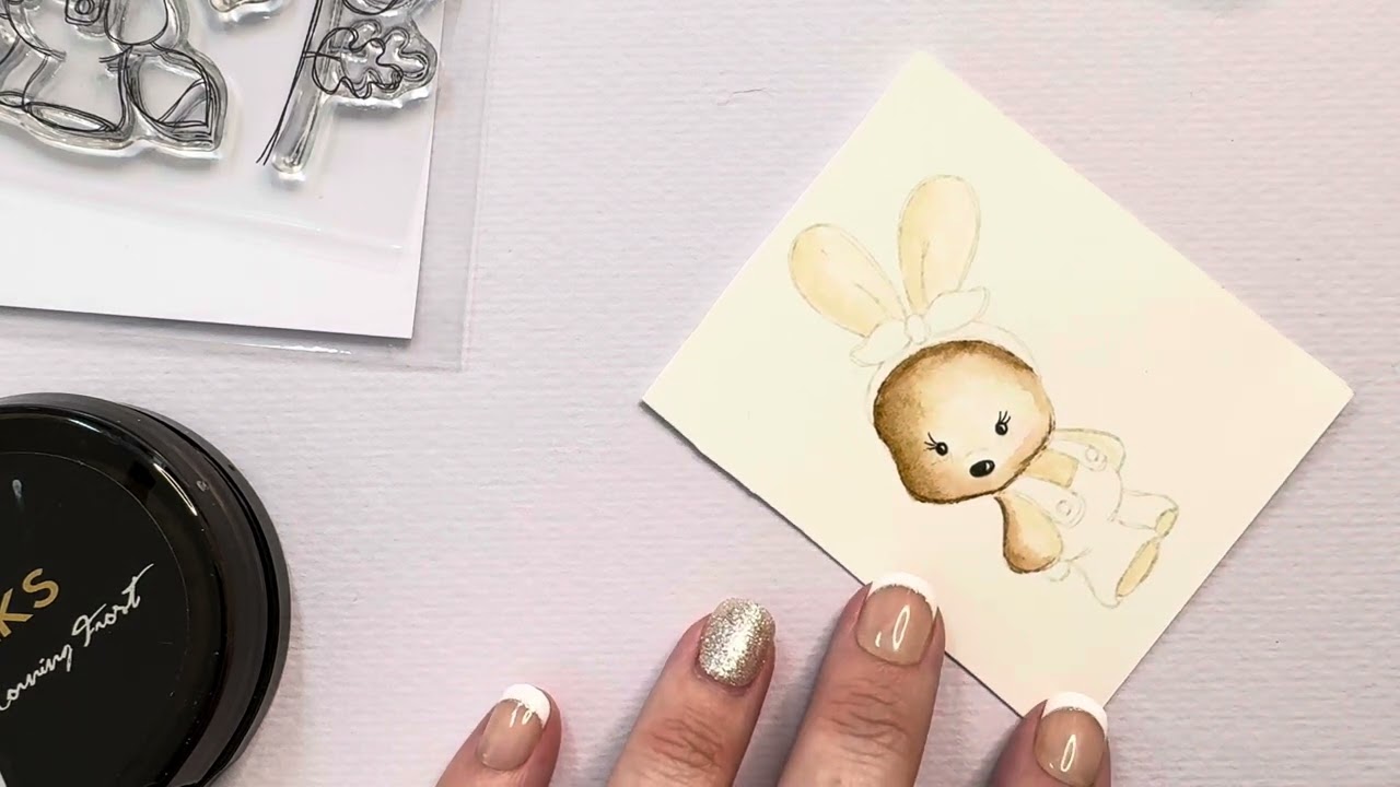 Tracey Hey Colouring - featuring our Falling For You stamp set