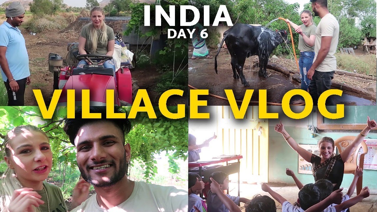 Life in an Indian Village II Crops, Cows, and Coconuts II India Day 6