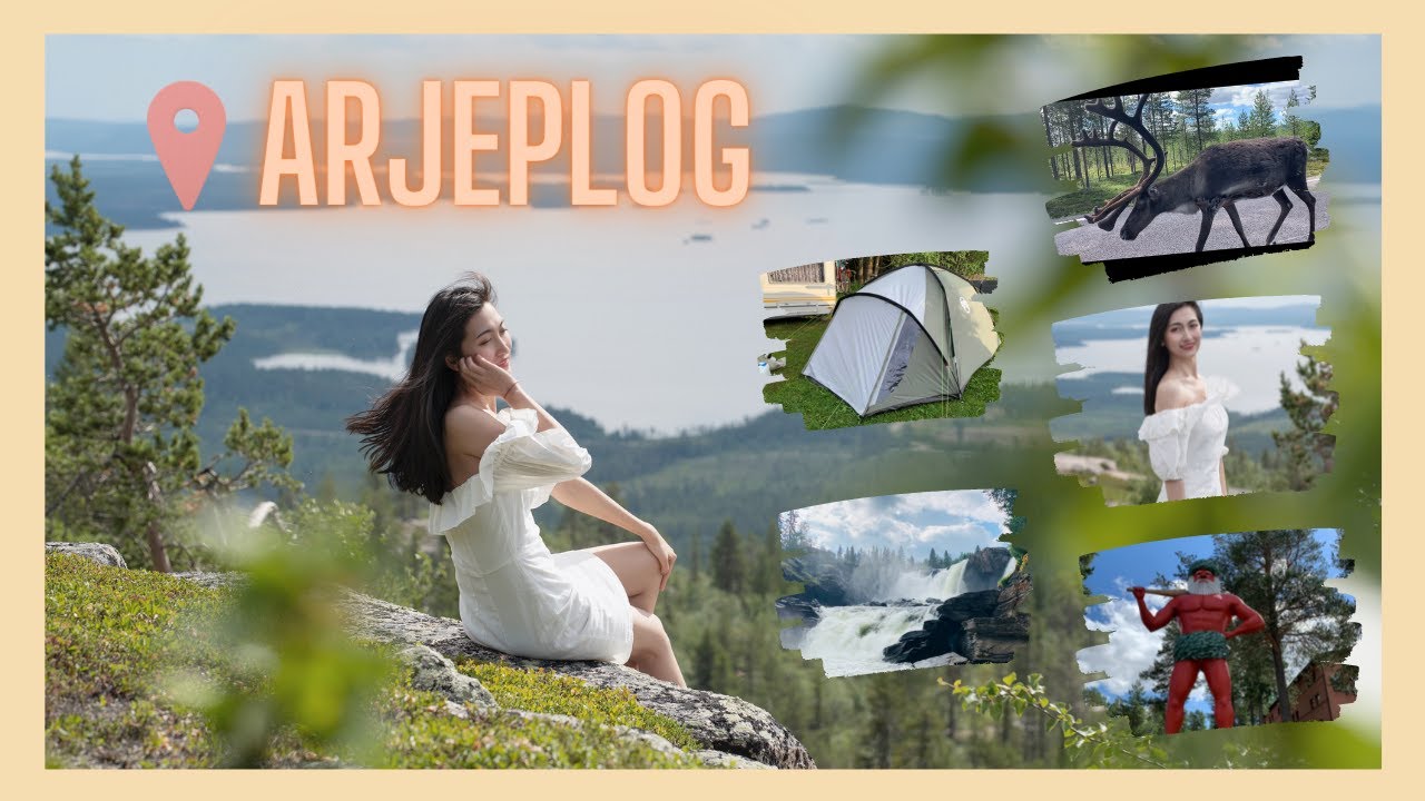 Vlog 4  | Travel in Sweden, Arjeplog. A beautiful town in the north of Sweden.