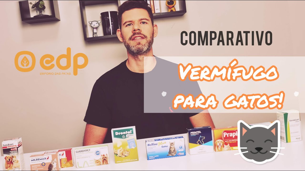 52 | VERMÍFUGO PARA GATOS (REMÉDIO PARA VERME) - COMPARATIVO