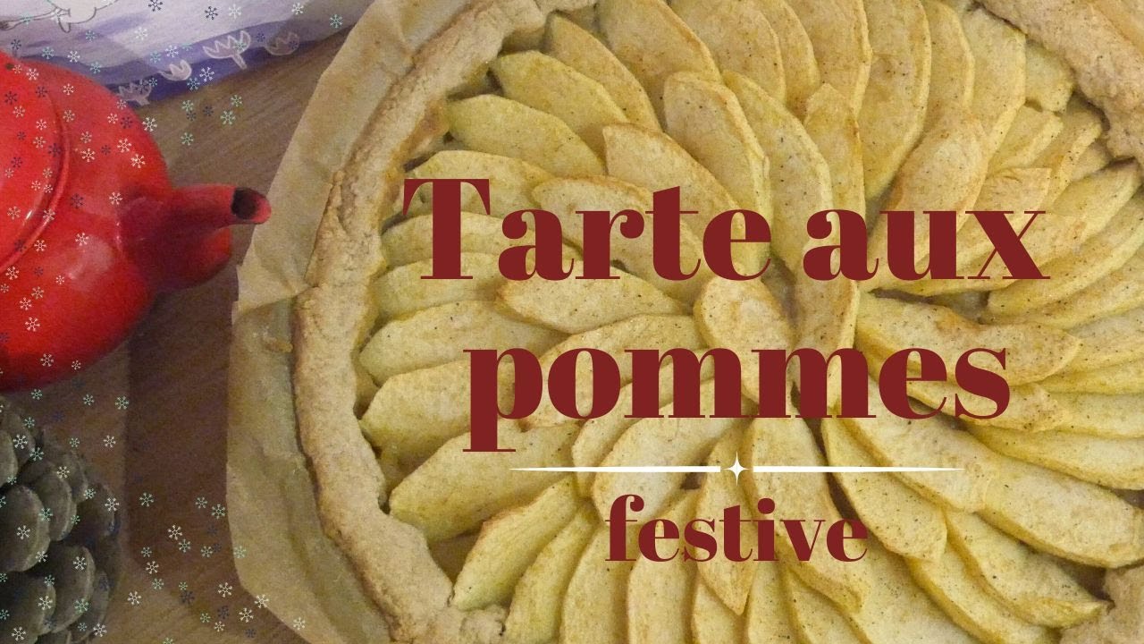 Tarte aux pommes festive - Simple et délicieuse