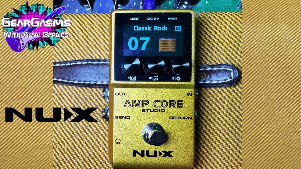 Педаль NUX Amp Core — только усилители и кабинеты — хорошая идея или нет?