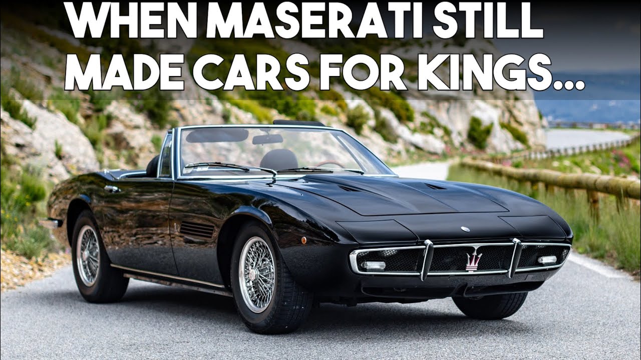 За рулем Ghibli Spyder 1970 года — что делает Maserati этой эпохи такими особенными?