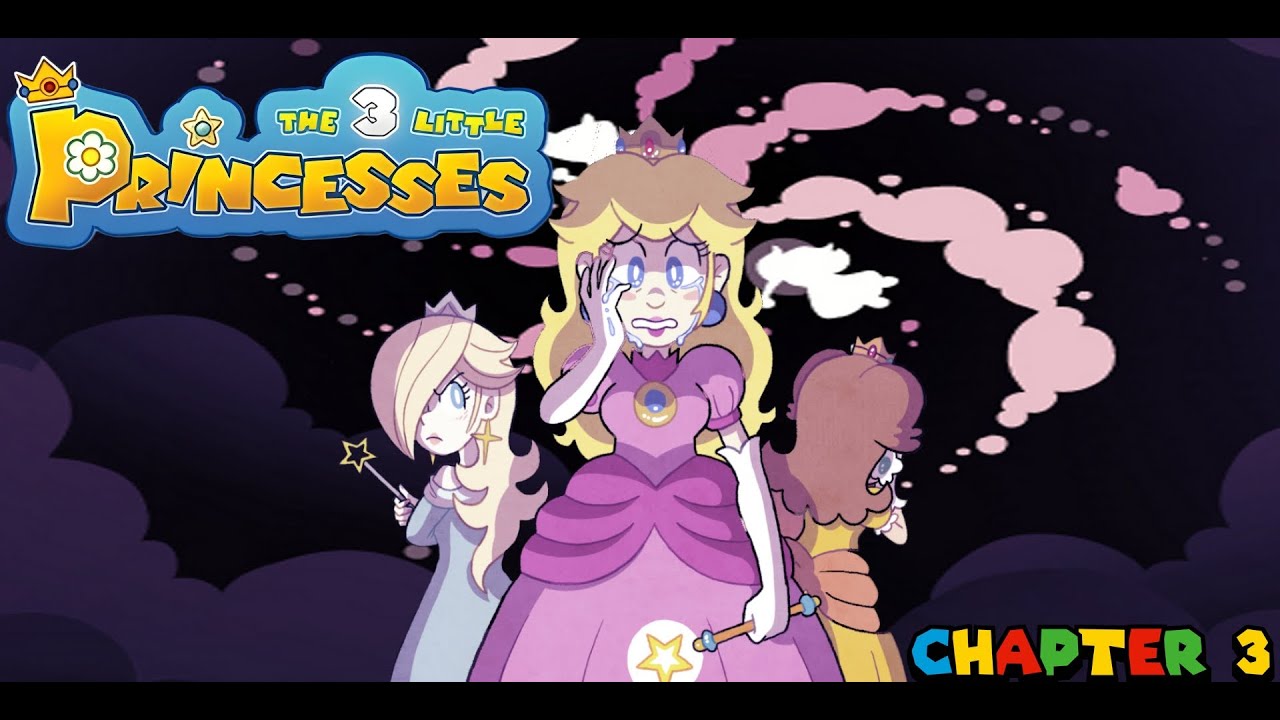 Три маленькие принцессы | Глава 3 (Финал) - Comic Dub #nintendo #peach #daisy #rosalina