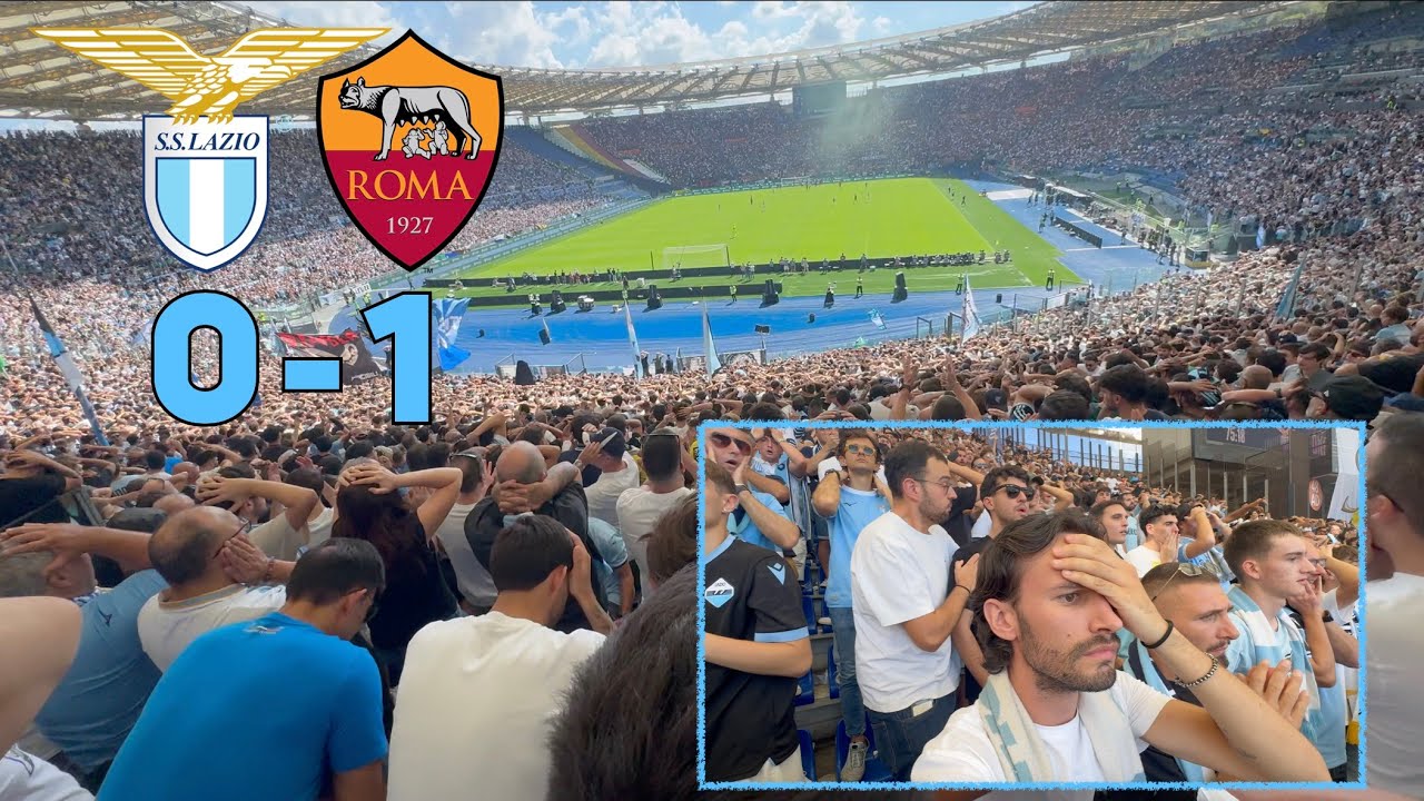 LAZIO-ROMA 0-1 | LIVE REACTION dalla NORD | 