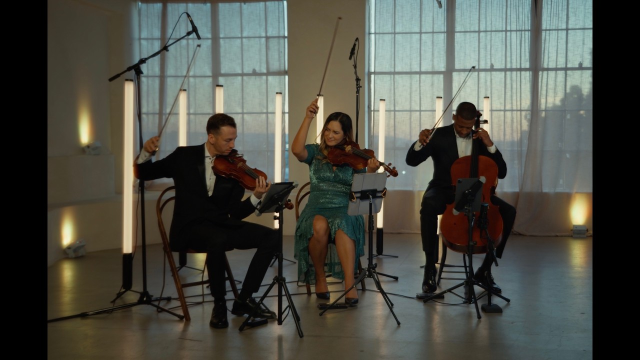 A 3 Minute String Trio Arrangement like you've never seen.