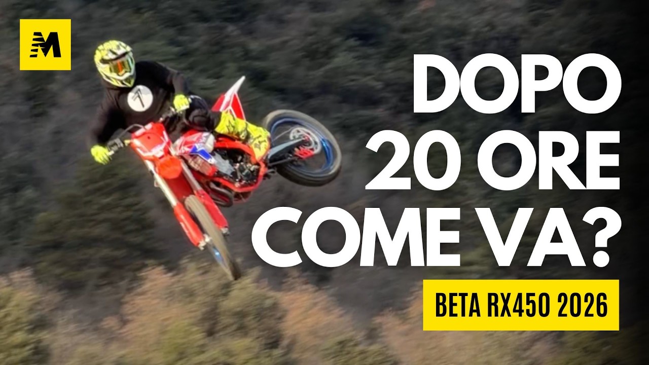 20 ore di test estremo! Beta RX 450 2026: promossa o bocciata? - la prova di Moto.it