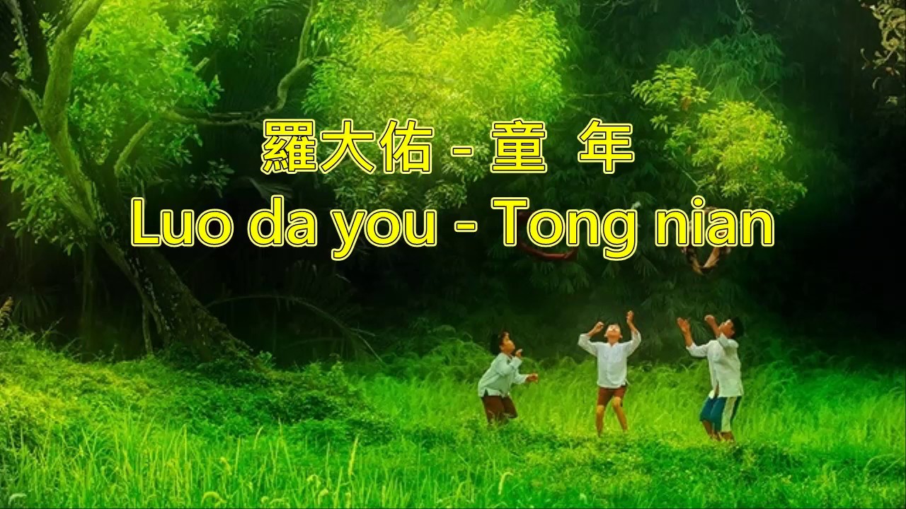 童年 Tong nian - 羅大佑 Luo Da You Karaoke
