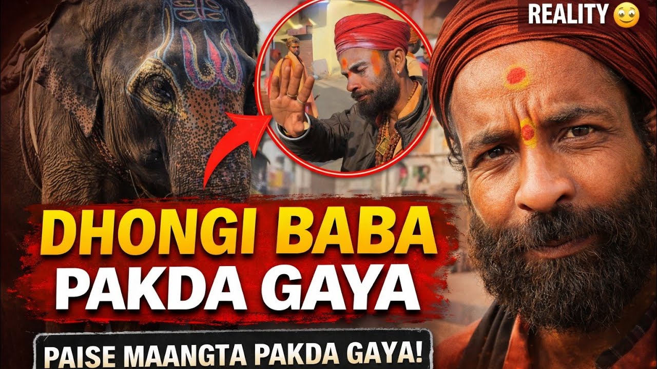 Dhongi Baba Exposed 😡 | Elephant Ke Naam Par Paiso Ka Khel !